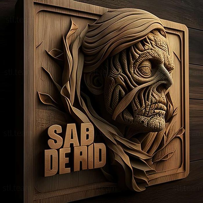 3D модель Игра Ходячие мертвецы Последний сезон (STL)